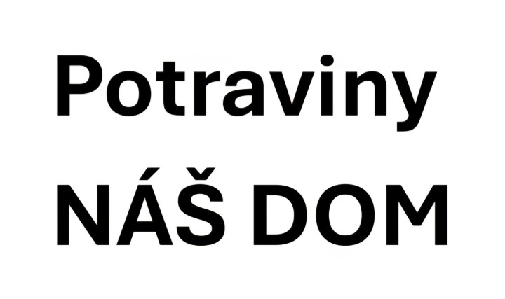 potraviny NÁŠ DOM